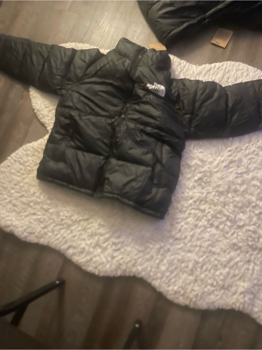 The North Face Kids Black Puffer Coat